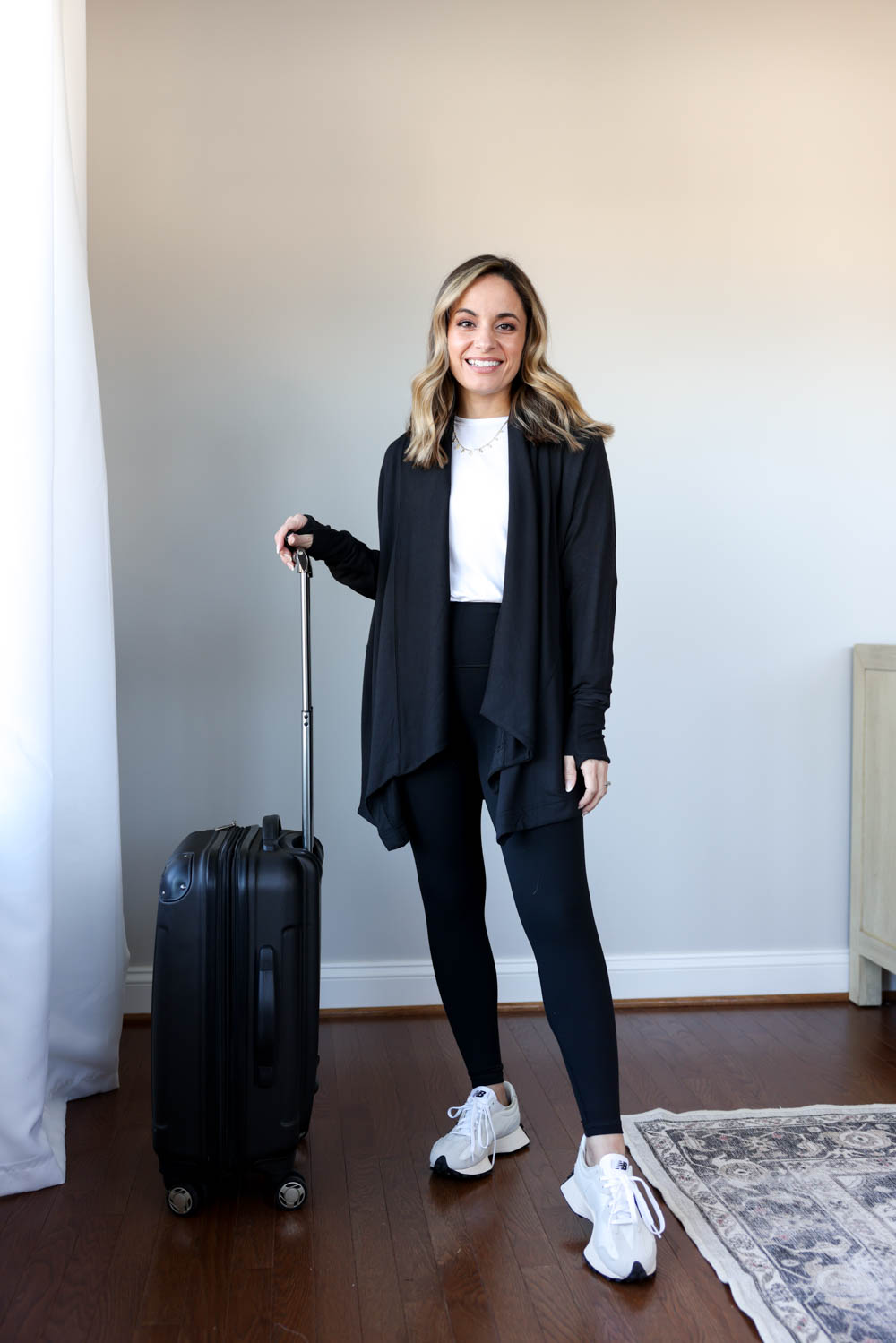 Winter Travel Outfit Ideas - Pumps & Push Ups
