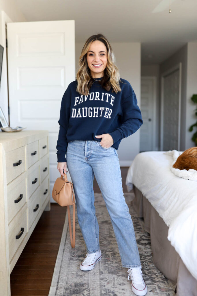 Petite-friendly comfortable winter outfits with jeans via pumps and push-ups blog | petite style blog | petite fashion 