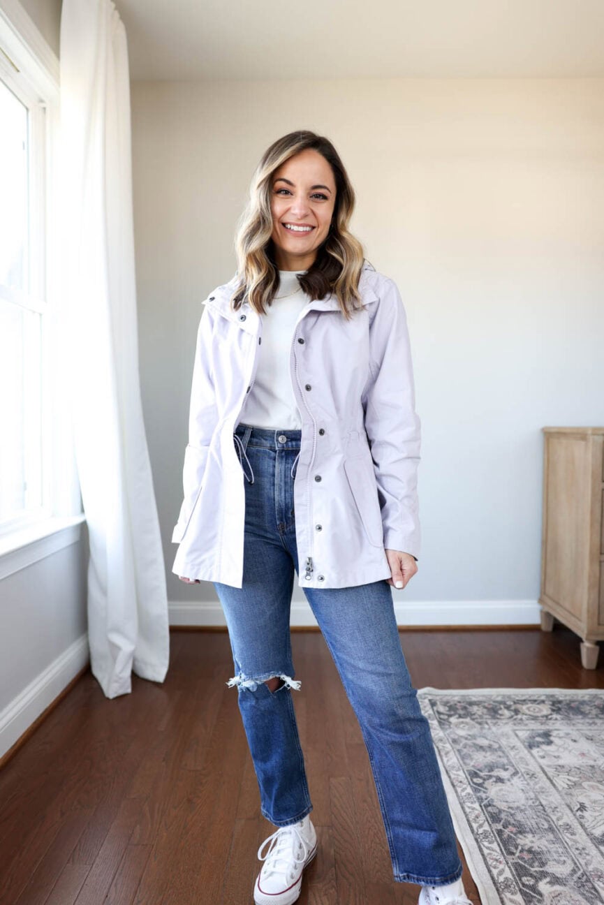 Petite-Friendly rain jackets via pumps and push-ups blog | petite style | petite fashion | rain jackets