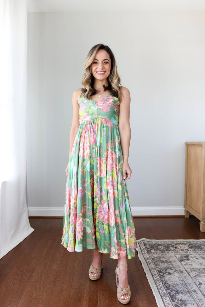 Petite-friendly event dresses via pumps and push-ups blog | spring dresses | wedding guest dresses | spring event dresses | graduation guest dresses