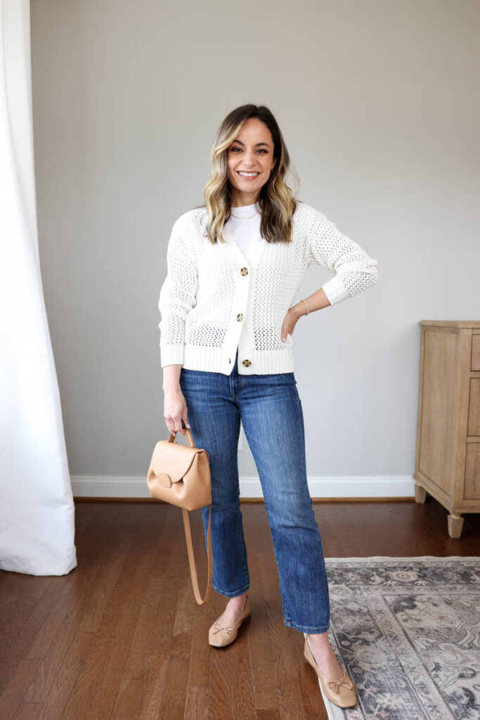 2024 Spring Capsule Wardrobe via Pumps and Push-Ups blog | spring capsule wardrobe | petite style blog | petite fashion | spring outfits | minimal spring style | classic spring style 