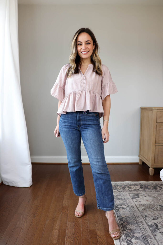 2024 Spring Capsule Wardrobe via Pumps and Push-Ups blog | spring capsule wardrobe | petite style blog | petite fashion | spring outfits | minimal spring style | classic spring style 