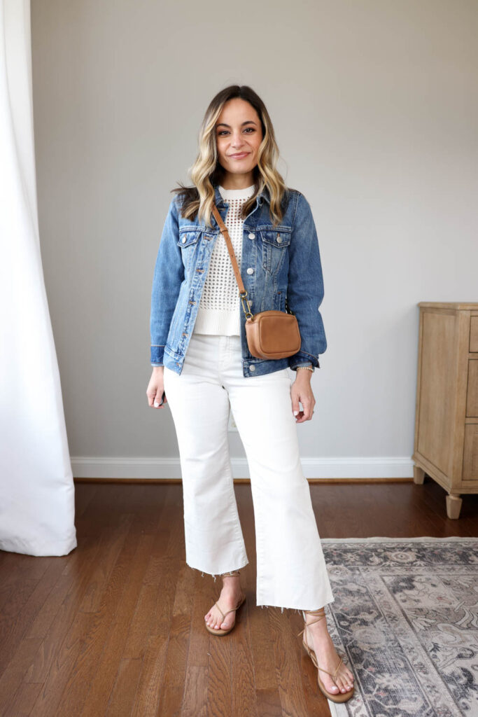 2024 Spring Capsule Wardrobe via Pumps and Push-Ups blog | spring capsule wardrobe | petite style blog | petite fashion | spring outfits | minimal spring style | classic spring style 