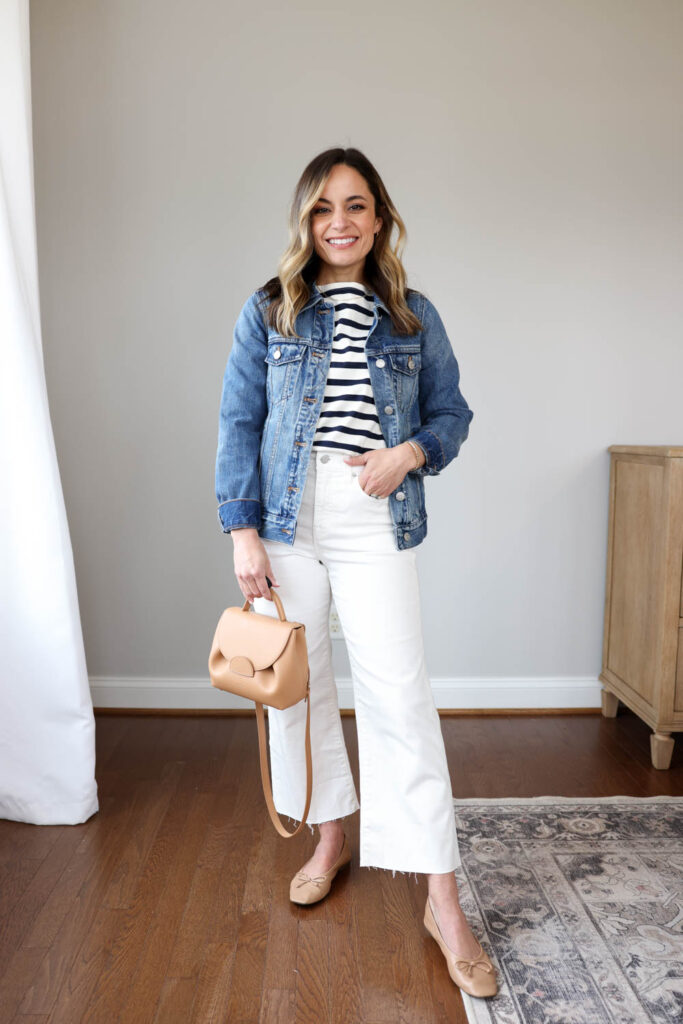 2024 Spring Capsule Wardrobe via Pumps and Push-Ups blog | spring capsule wardrobe | petite style blog | petite fashion | spring outfits | minimal spring style | classic spring style 