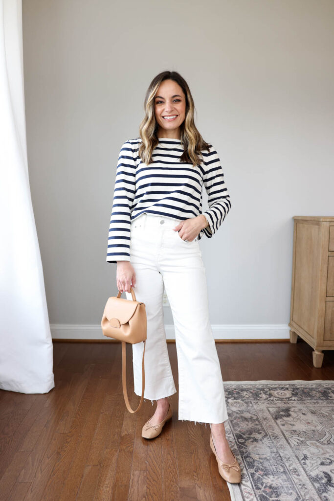 2024 Spring Capsule Wardrobe via Pumps and Push-Ups blog | spring capsule wardrobe | petite style blog | petite fashion | spring outfits | minimal spring style | classic spring style 