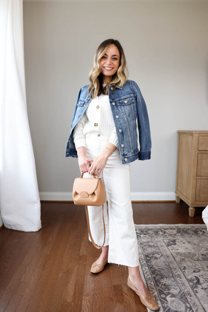 2024 Spring Capsule Wardrobe via Pumps and Push-Ups blog | spring capsule wardrobe | petite style blog | petite fashion | spring outfits | minimal spring style | classic spring style 