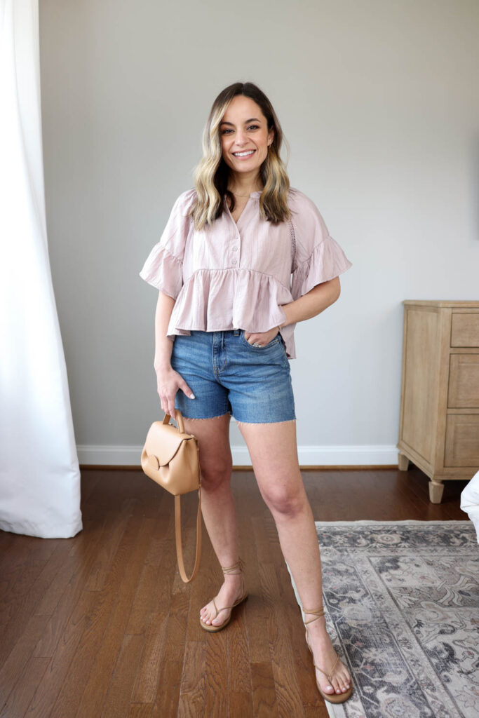 2024 Spring Capsule Wardrobe via Pumps and Push-Ups blog | spring capsule wardrobe | petite style blog | petite fashion | spring outfits | minimal spring style | classic spring style 