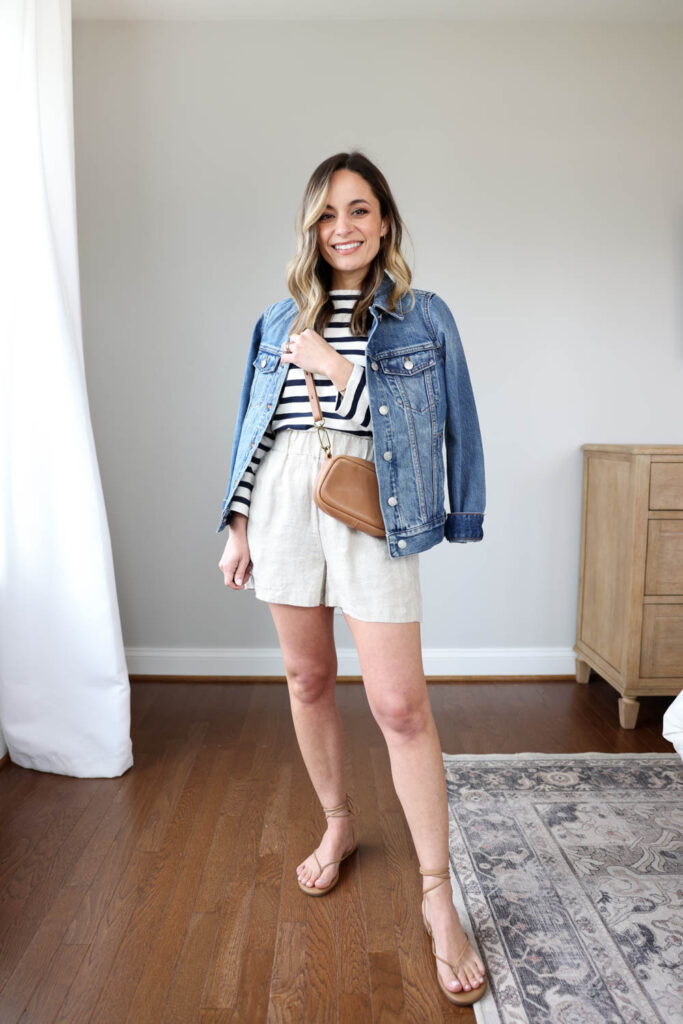 2024 Spring Capsule Wardrobe via Pumps and Push-Ups blog | spring capsule wardrobe | petite style blog | petite fashion | spring outfits | minimal spring style | classic spring style 