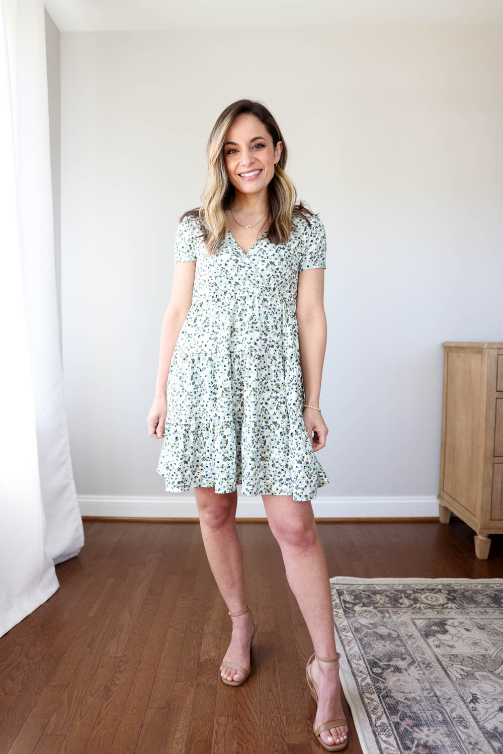 Petite-friendly dresses from Walmart via pumps and push-ups blog | petite style blog | petite fashion | affordable spring dresses