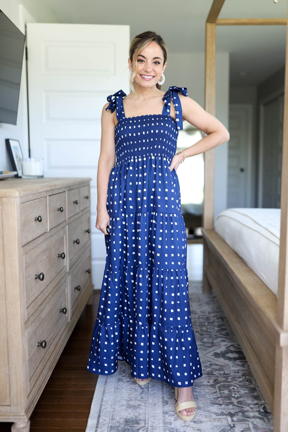 Petite- friendly maxi dress from Amazon | summer dresses | petite dresses | summer outfits 