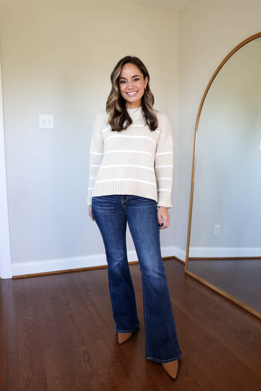 AE jeans review via pumps and push-ups blog | fall jeans via AE | Under $60 jeans for petites via pumps and push-ups blog 