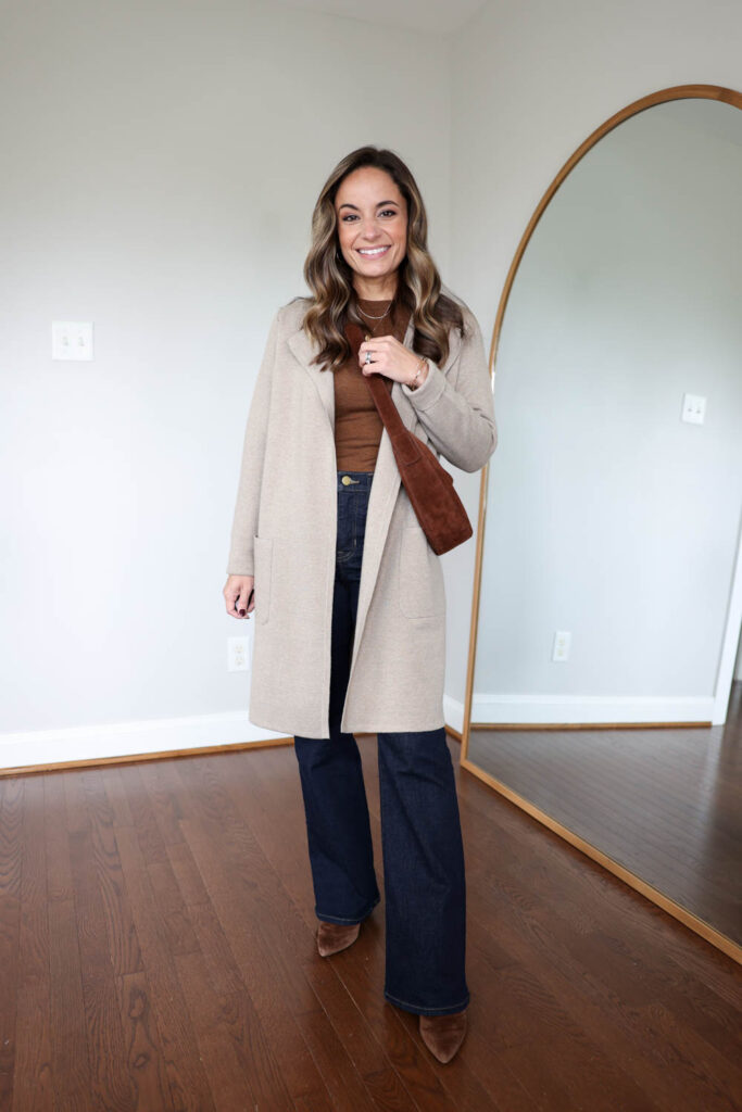 2024 Fall capsule wardrobe | petite friendly fall capsule wardrobe | olive and brown fall capsule wardrobe | classic capsule wardrobe