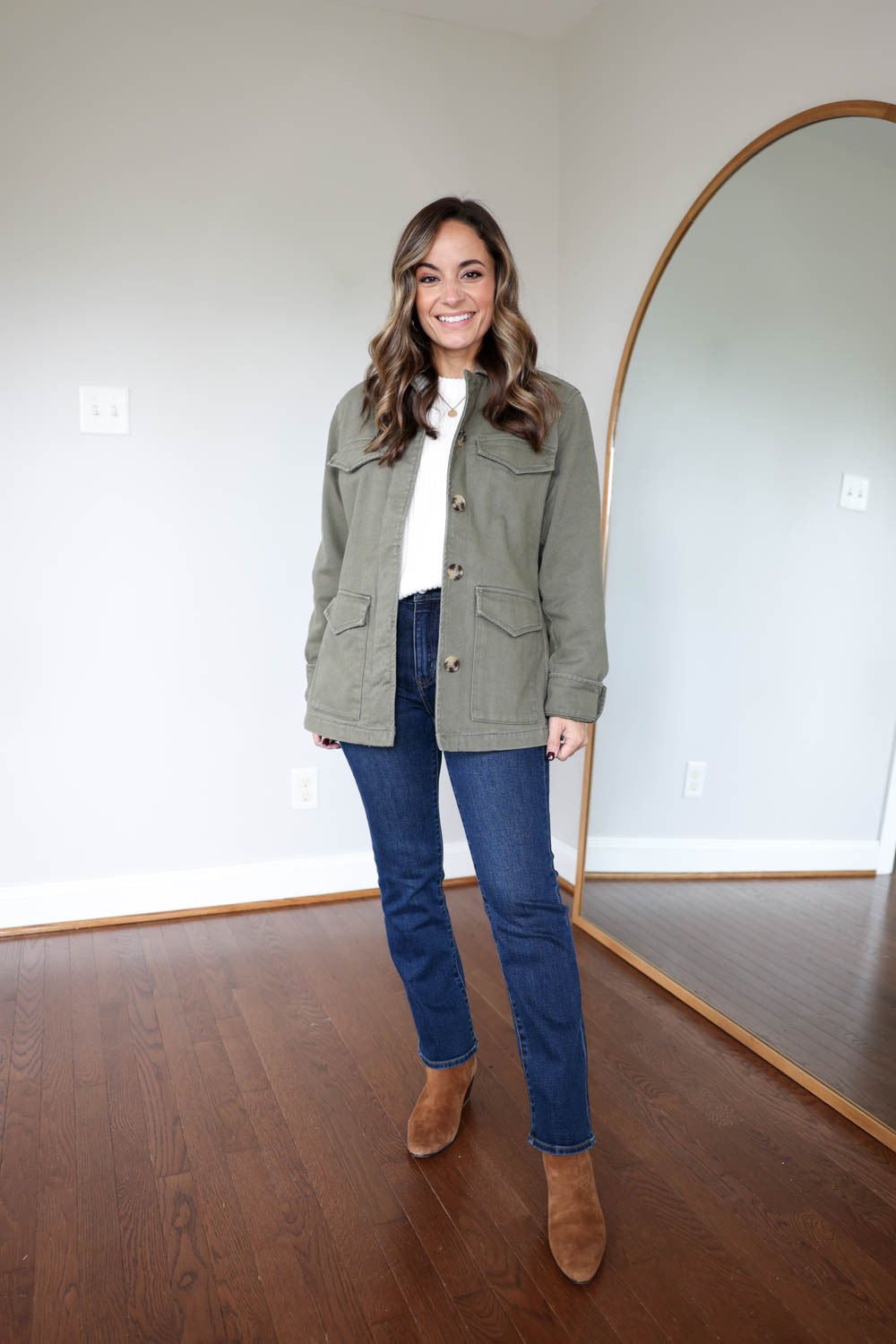 2024 Fall capsule wardrobe | petite friendly fall capsule wardrobe | olive and brown fall capsule wardrobe | classic capsule wardrobe