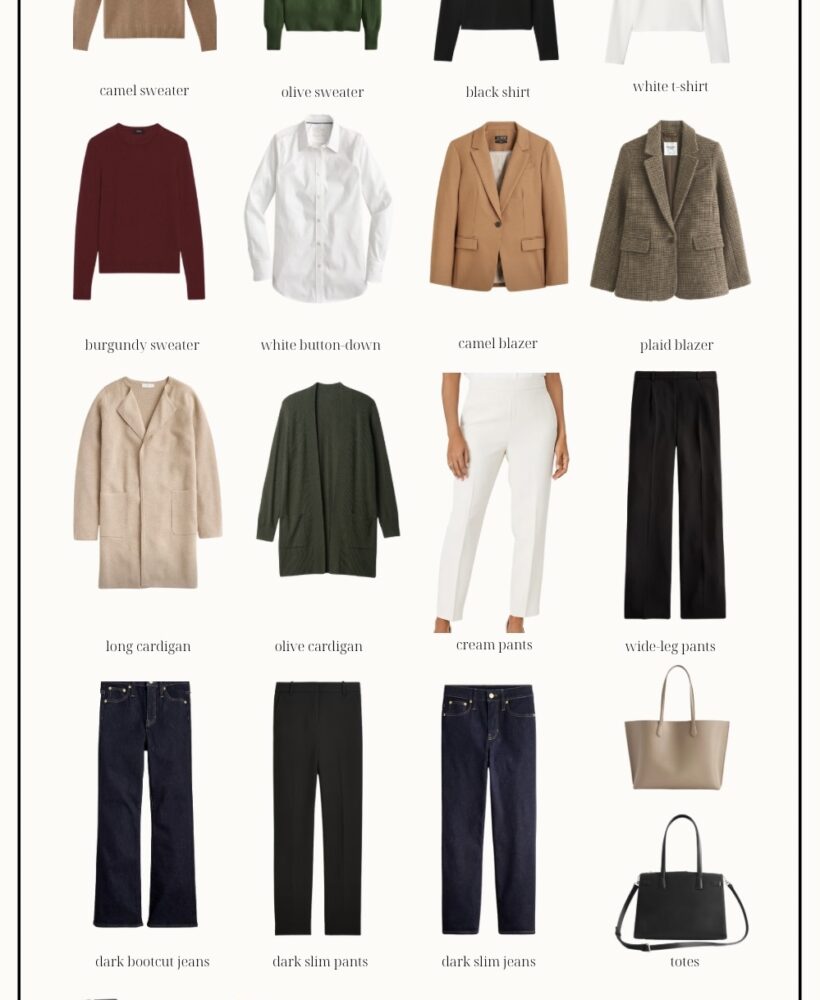 2024 Fall Workwear Capsule Wardrobe via Pumps and Push-Ups blog | petite style | outfits for work | business casual outfits for work | petite fashion