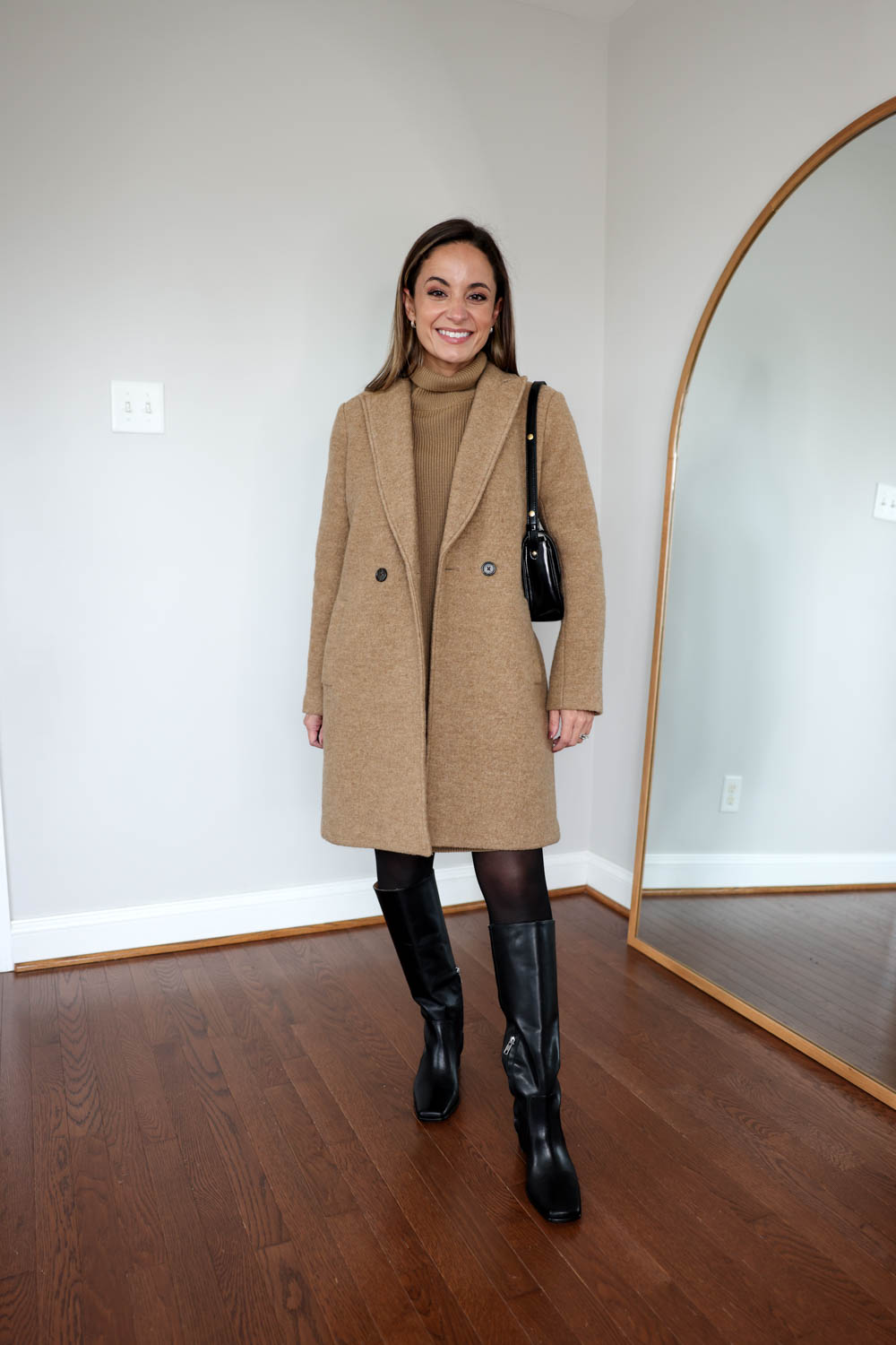 Tonal outfits for fall via pumps and push-ups blog | fall outfits | petite fashion | petite blogger 