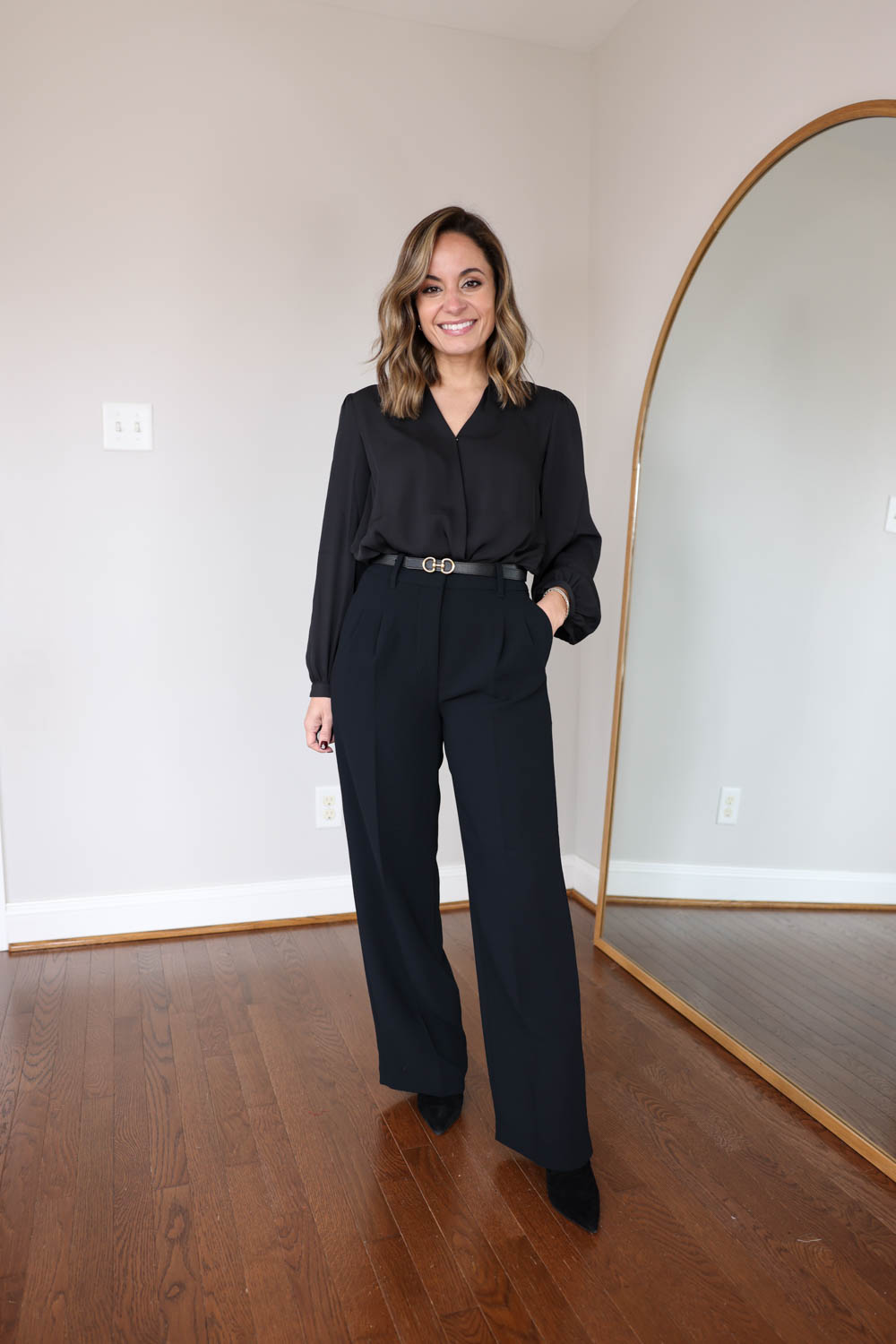 Petite-friendly wide-leg trousers | petite friendly pants | wide-leg trousers for petites