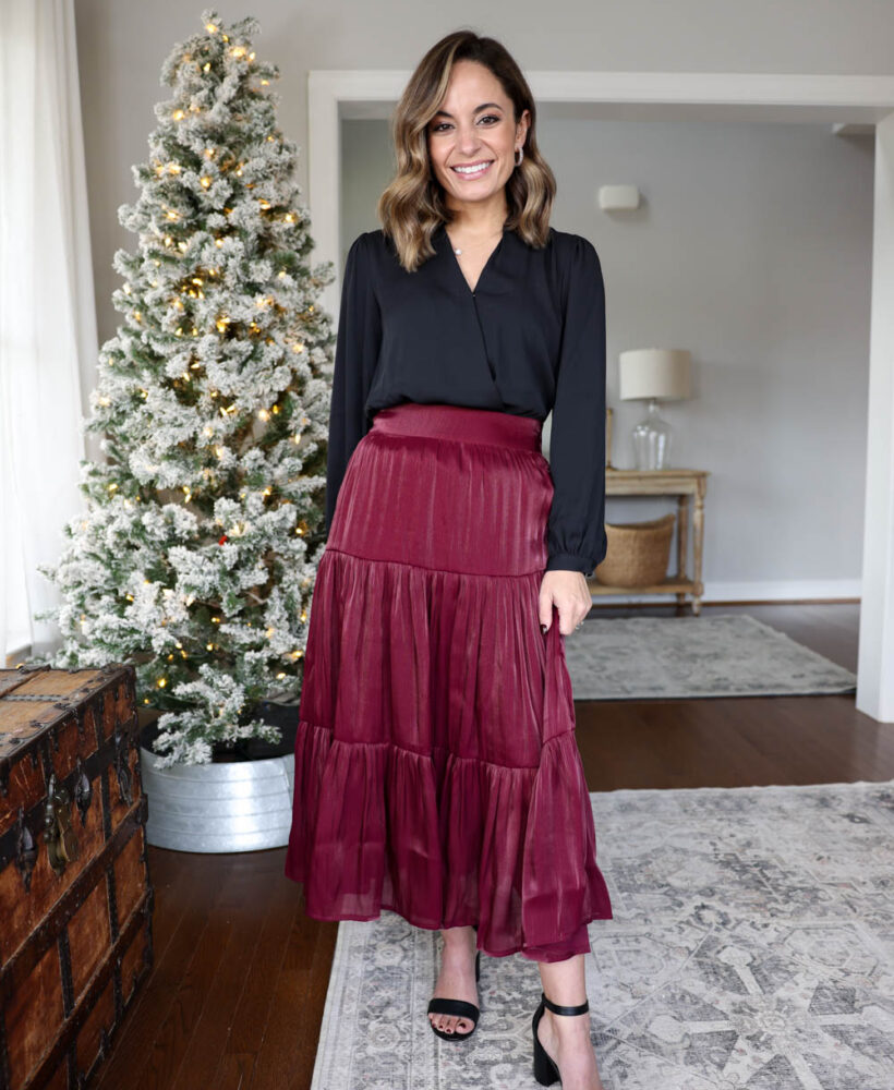 Petite-friendly under $50 holiday outfits | petite style | petite fashion | holiday party outfits