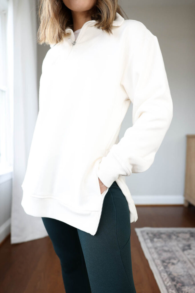 Petite-friendly winter activewear via pumps and push-ups blog | petite fashion | winter activewear | fleece leggings for petites 