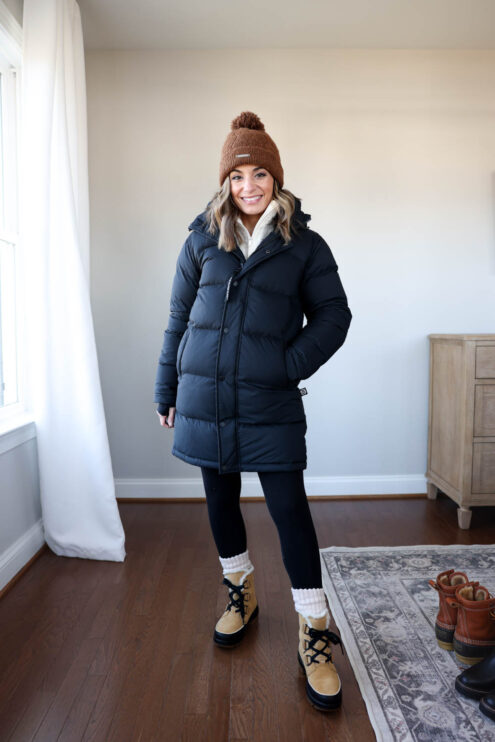 Review of Tivoli V snowboots via pumps and push-ups blog | petite friendly snowboots | petite style | winter essentials