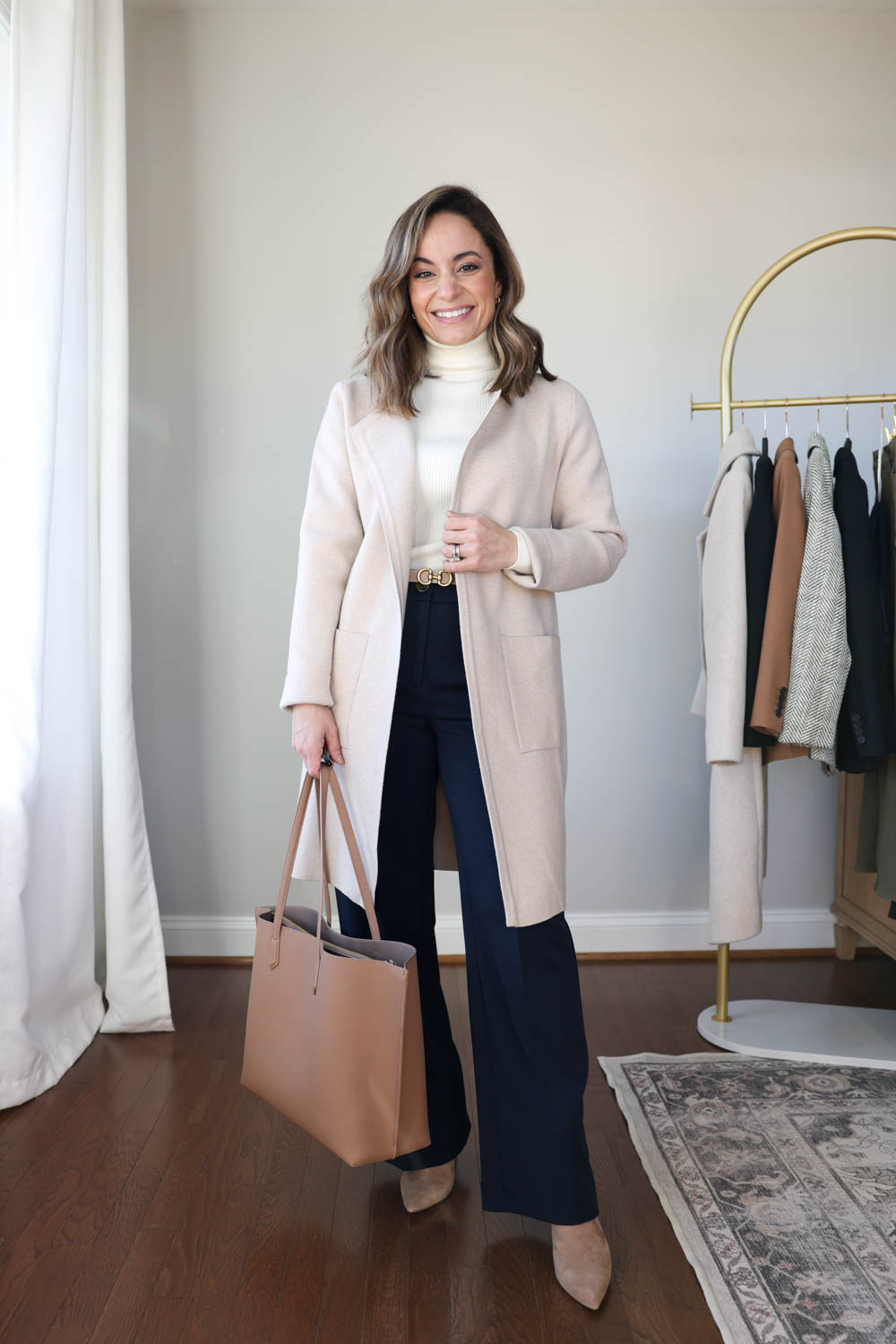 2025 Winter Capsule Wardrobe for work | workwear capsule wardrobe | petite fashion | outfits for work | winter outfits for work