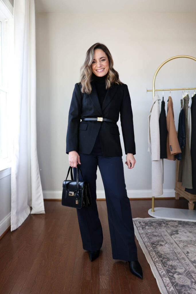 2025 Winter Capsule Wardrobe for work | workwear capsule wardrobe | petite fashion | outfits for work | winter outfits for work 