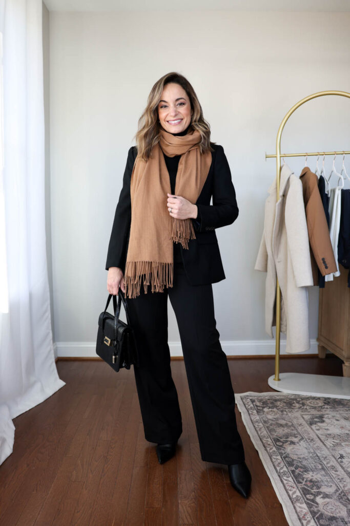 2025 Winter Capsule Wardrobe for work | workwear capsule wardrobe | petite fashion | outfits for work | winter outfits for work 