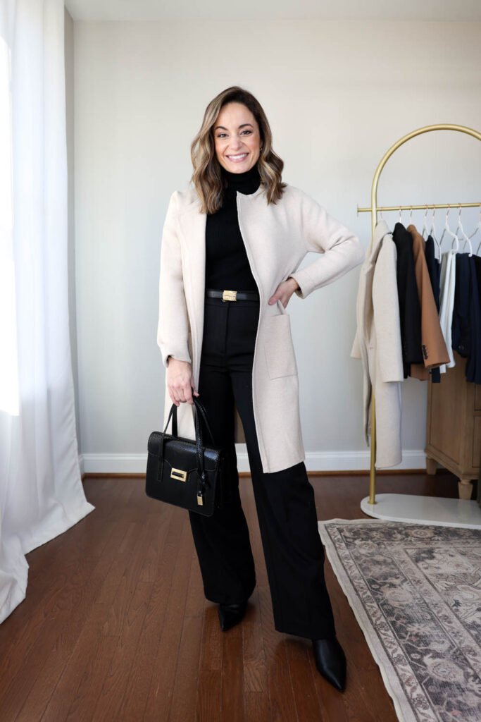 2025 Winter Capsule Wardrobe for work | workwear capsule wardrobe | petite fashion | outfits for work | winter outfits for work 