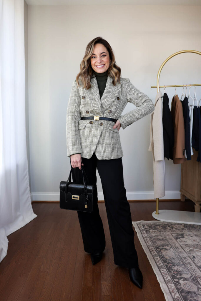 2025 Winter Capsule Wardrobe for work | workwear capsule wardrobe | petite fashion | outfits for work | winter outfits for work 