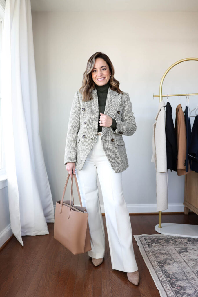 2025 Winter Capsule Wardrobe for work | workwear capsule wardrobe | petite fashion | outfits for work | winter outfits for work 