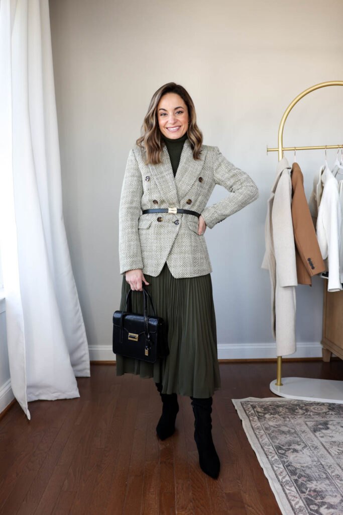 2025 Winter Capsule Wardrobe for work | workwear capsule wardrobe | petite fashion | outfits for work | winter outfits for work 