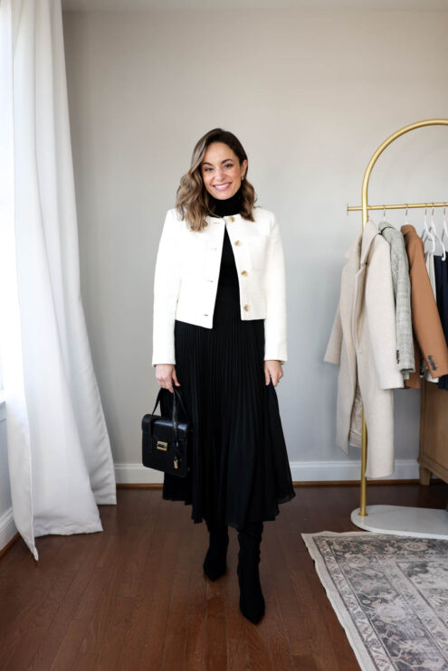2025 Winter Capsule Wardrobe for work | workwear capsule wardrobe | petite fashion | outfits for work | winter outfits for work
