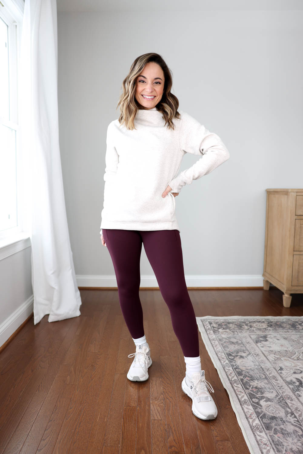 Petite-friendly activewear | petite leggings | winter activewear | Athleta activewear