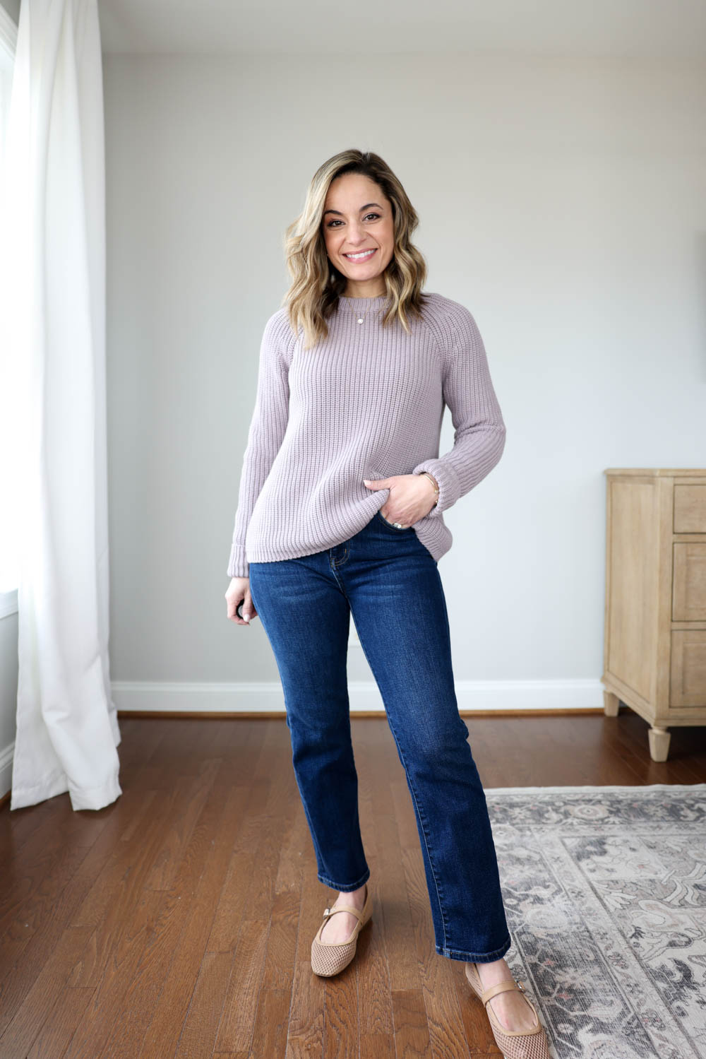 Petite-friendly spring sweaters from Quince | Quince spring sweaters | organic cotton sweaters 