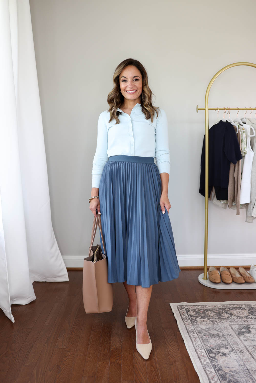 2025 Summer Capsule Wardrobe for Work | summer capsule wardrobe | workwear capsule wardrobe | petite-friendly outfits for work | business casual outfits for work