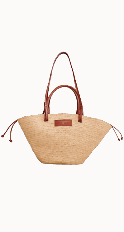 Straw Bag from Sezane
