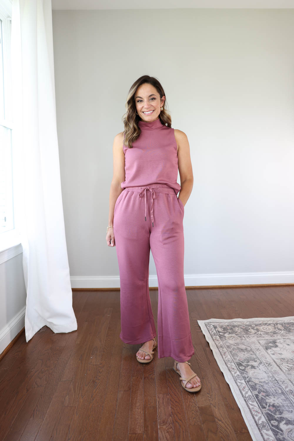 Petite-friendly matching sets for petites via pumps and push-ups blog | travel sets for petites | petite-friendly sets | travel outfits