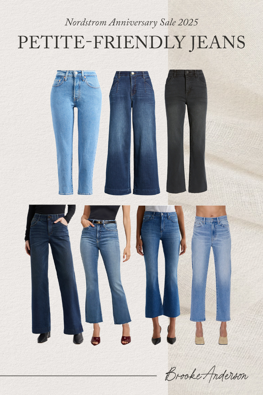 Petite-friendly jeans from the Nordstrom Anniversary Sale | N Sale 2025 picks | petite jeans