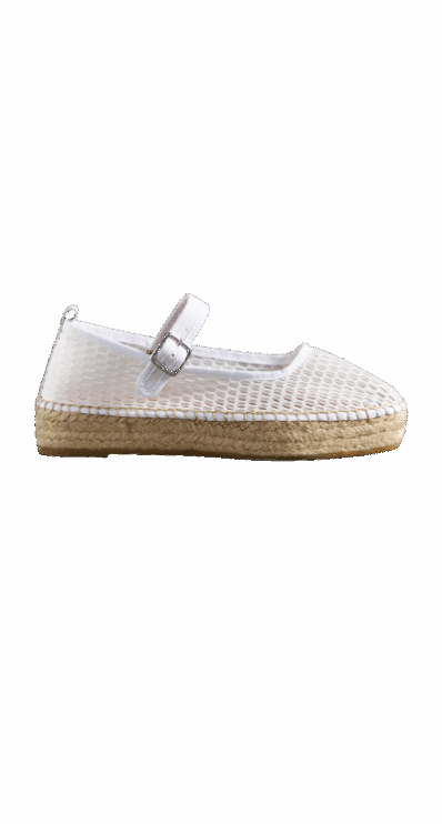Mesh espadrille shoes via pumps and push-ups blog