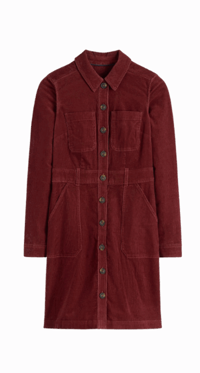 Boden corduroy short dress