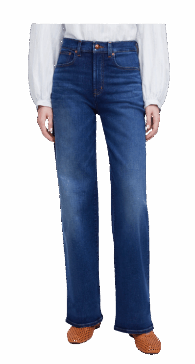 Perfect vintage wide leg jeans