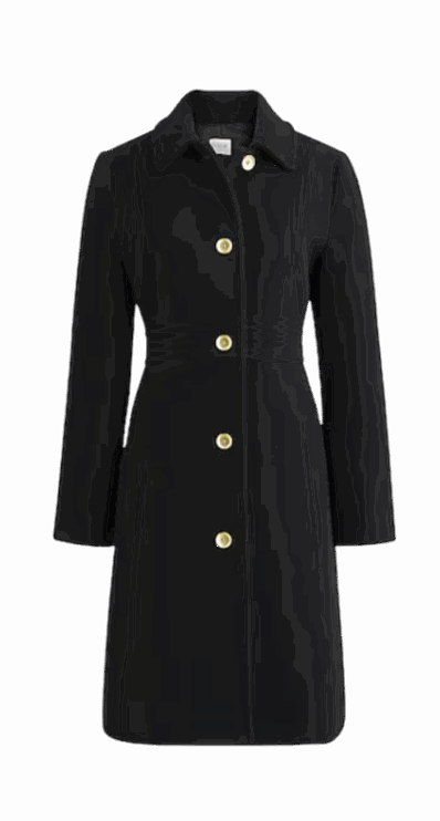 Petite wool blend coat