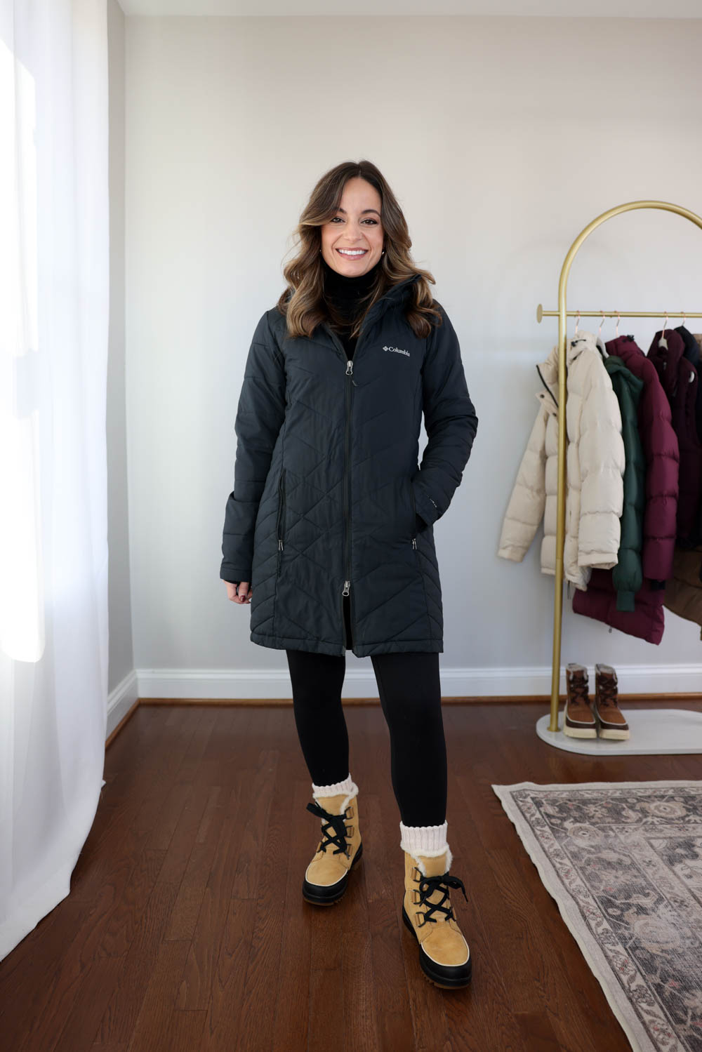 Petite-friendly coats | columbia heavenly coat | lightweight petite coats | petite fashion