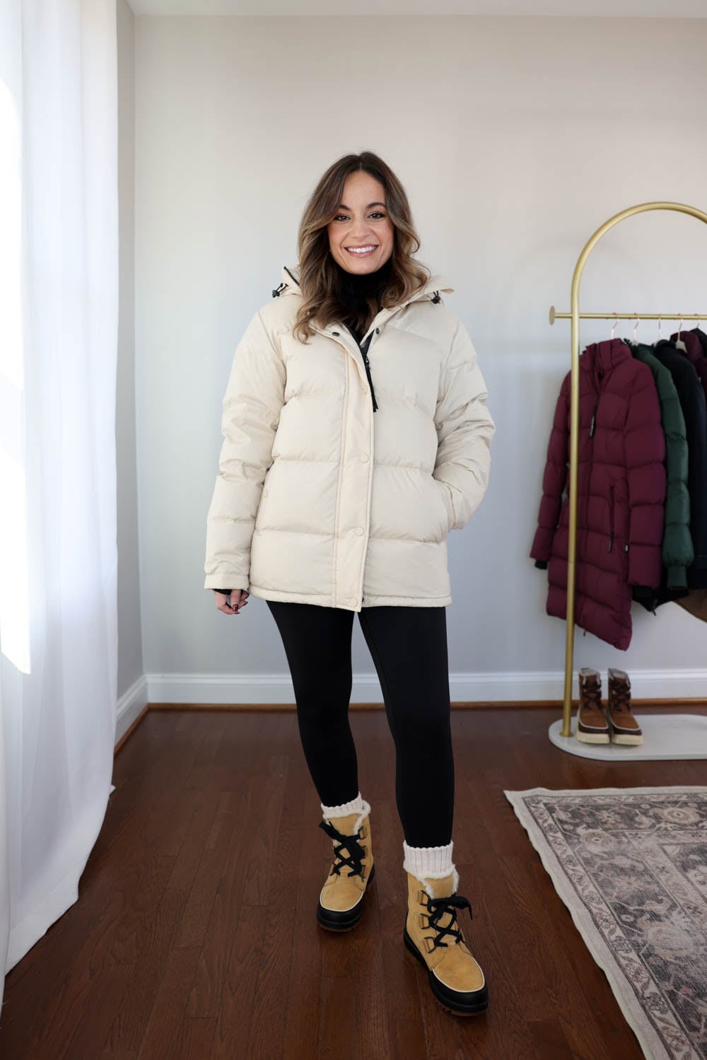 Petite-friendly winter coats | the Responsible Puffer Coat from Quince | petite winter coats 