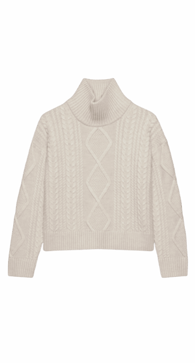 Aritzia petite friendly cozy sweater