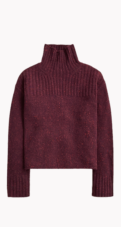 J.Crew turtleneck sweater petite-friendly
