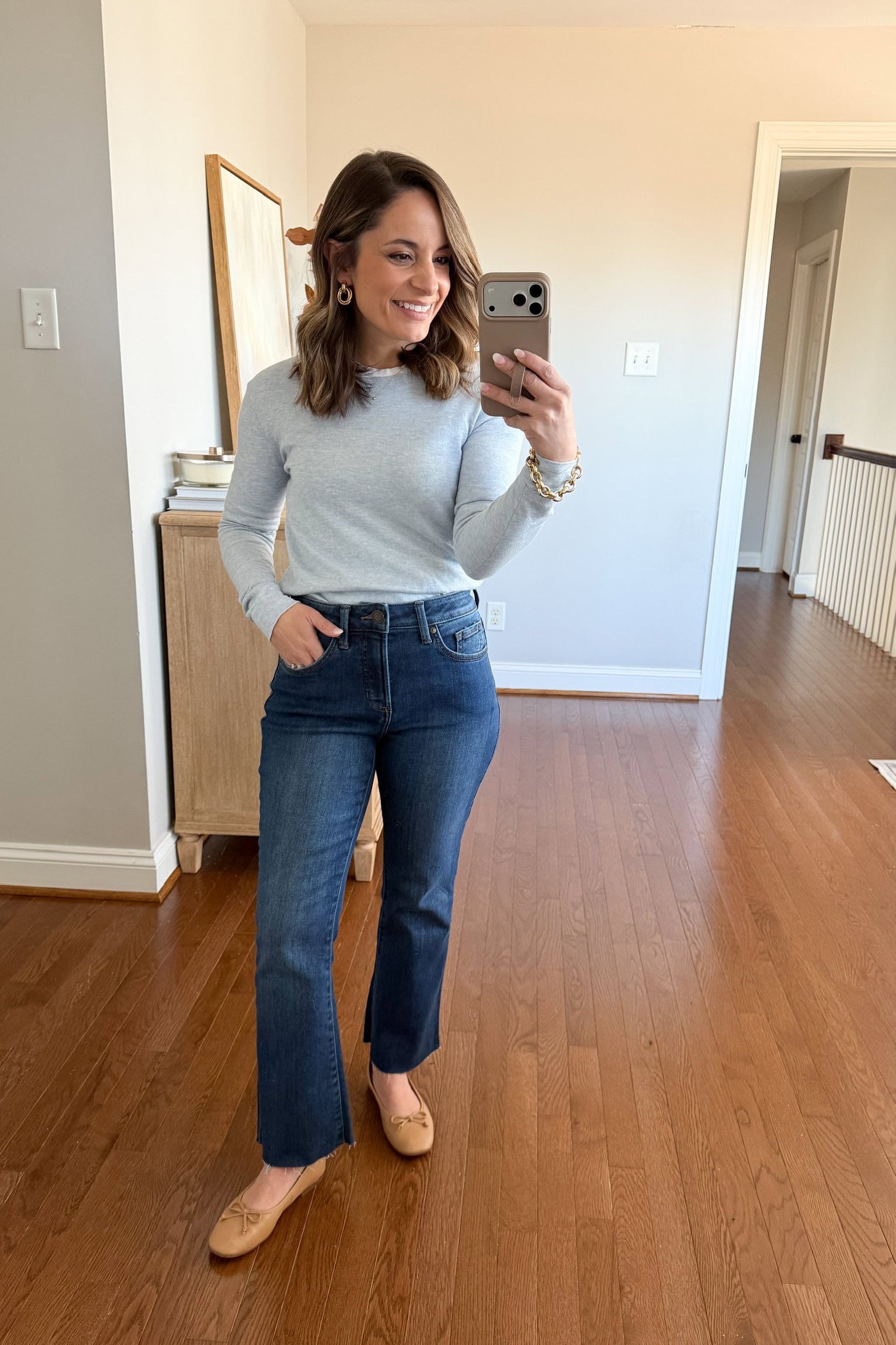 Petite-friendly jeans under $50 via pumps and push-ups blog | budget friendly petite jeans 