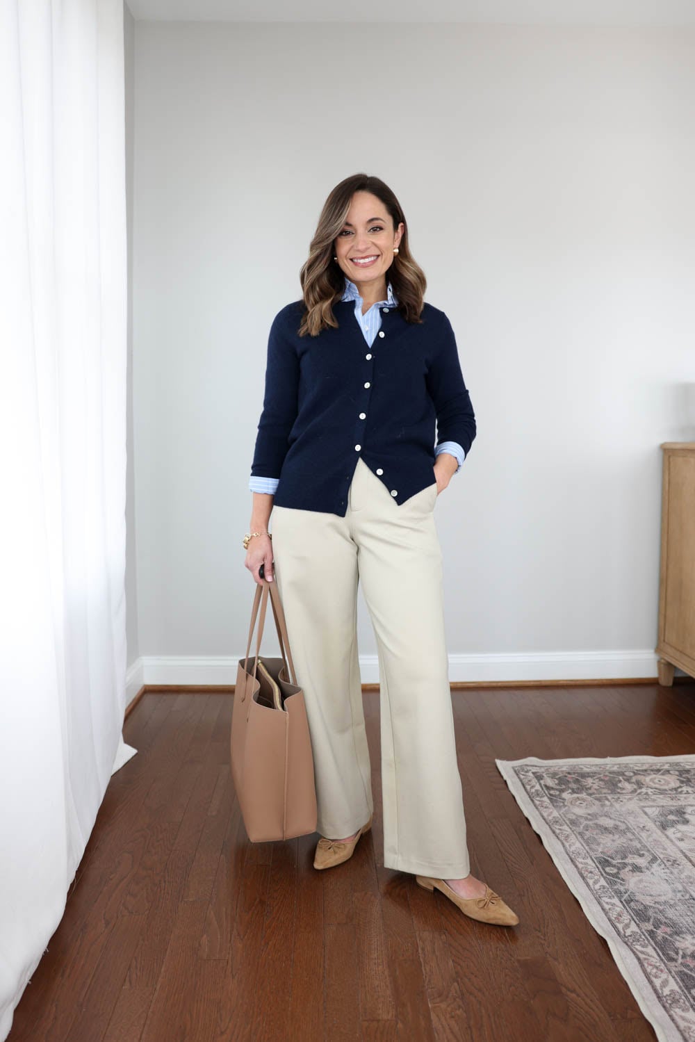 Petite-friendly outfit ideas for work | spring outfits for work | business casual outfits for work 