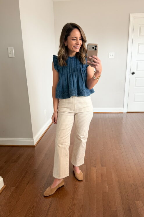 Casual petite outfit Anthropologie