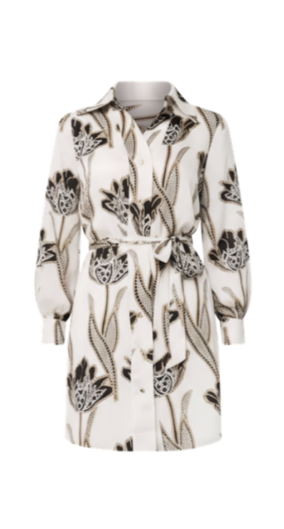 WHBM dress printed