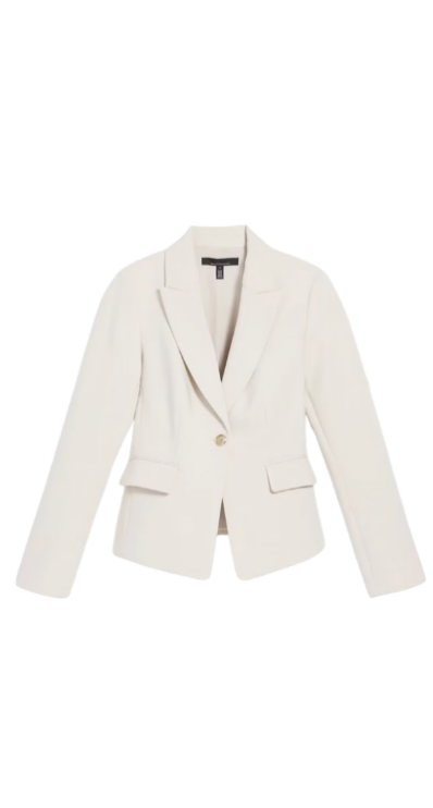 WHBM white blazer